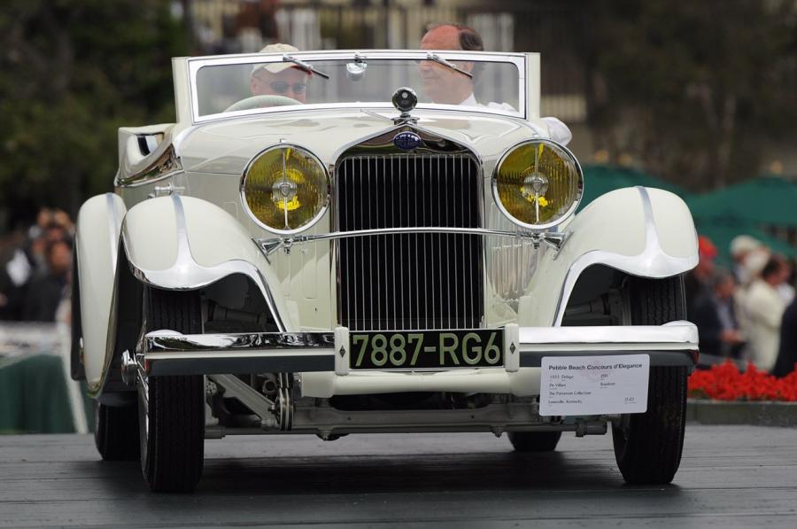  Delage D8S Cabriolet par deVillars 1933 года  (фото 14 из 28)